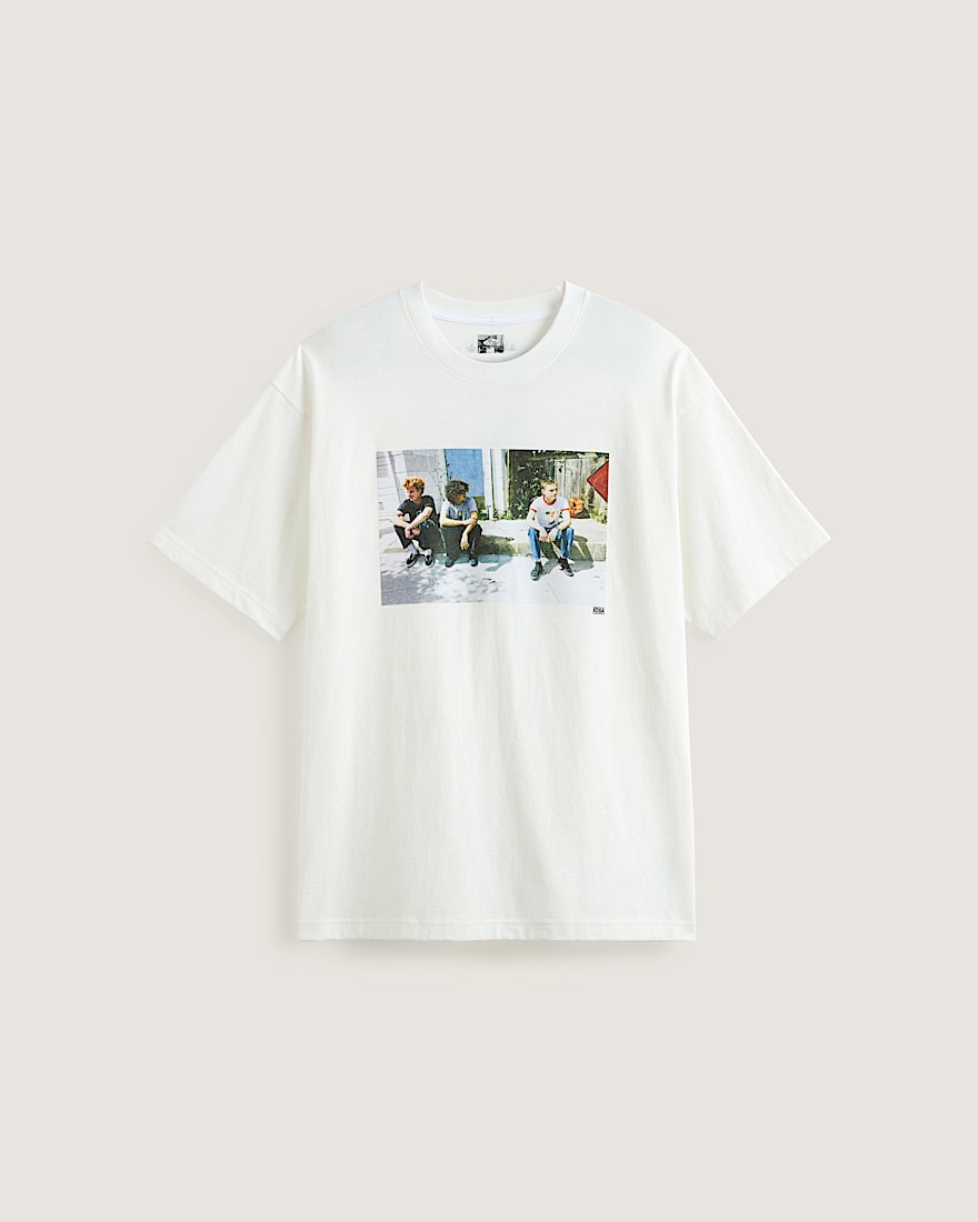 Skate Curb TShirt by Atiba Jefferson VANS Atiba White HERO