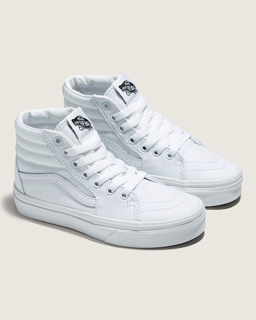 Little Kids Sk8Hi Shoe VANS True White ALT1