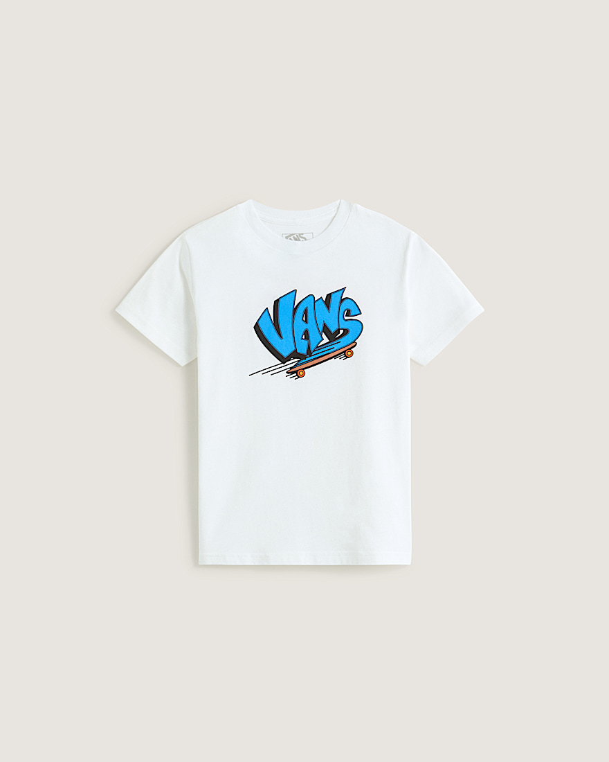 Little Kids Vans Sk8 TShirt VANS White ALT1