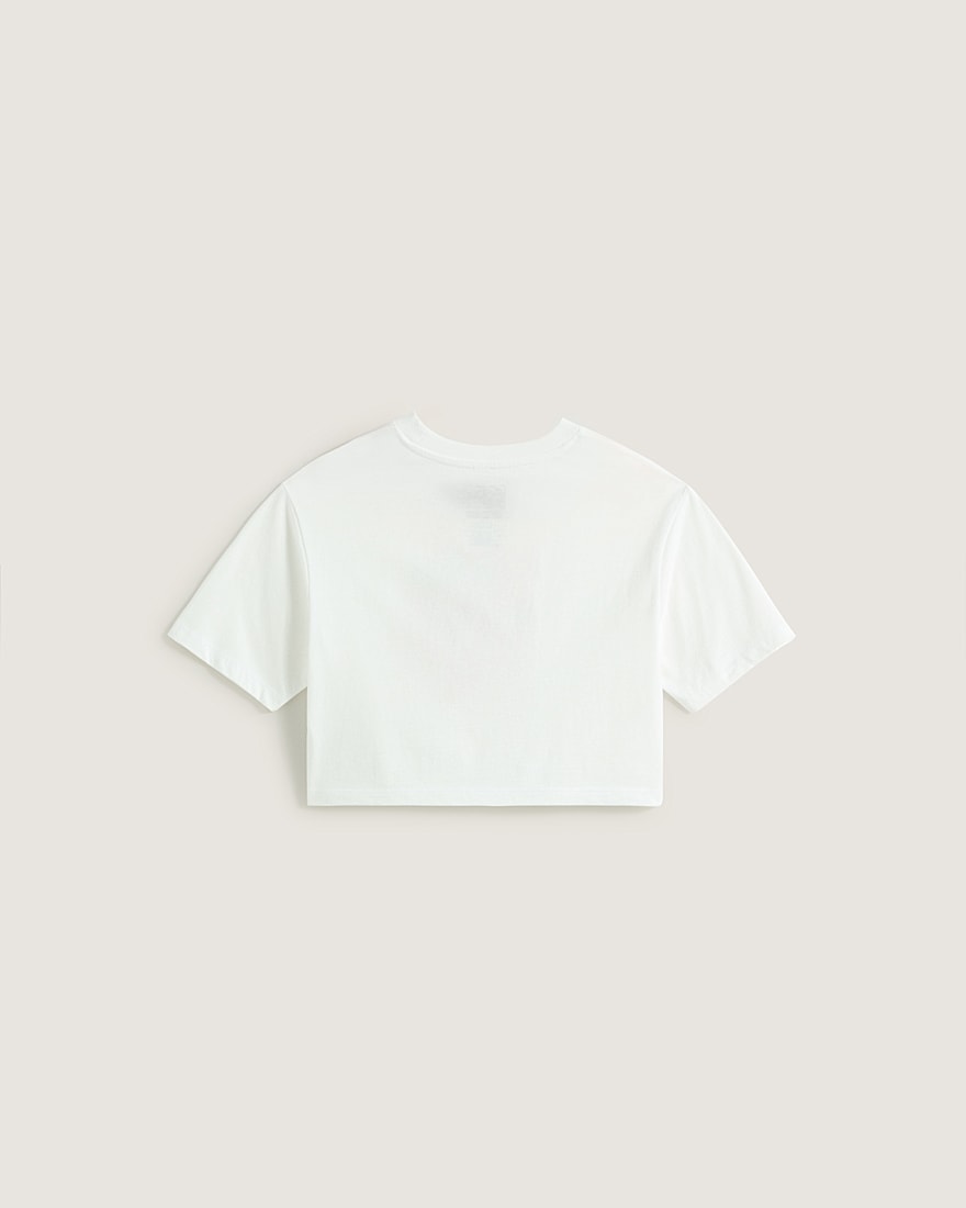 Kids Star Berries Crop TShirt VANS White ALT5