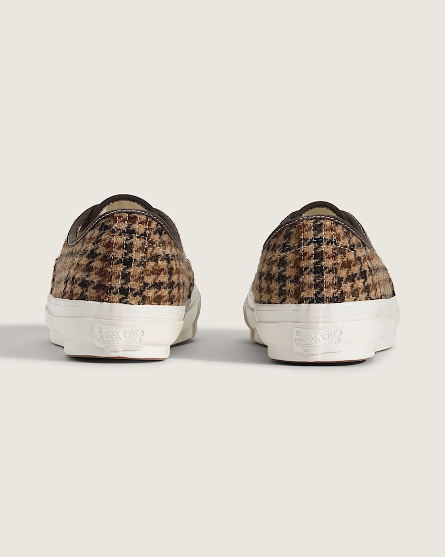 Premium Authentic Harris Tweed Shoe VANS Brown ALT3