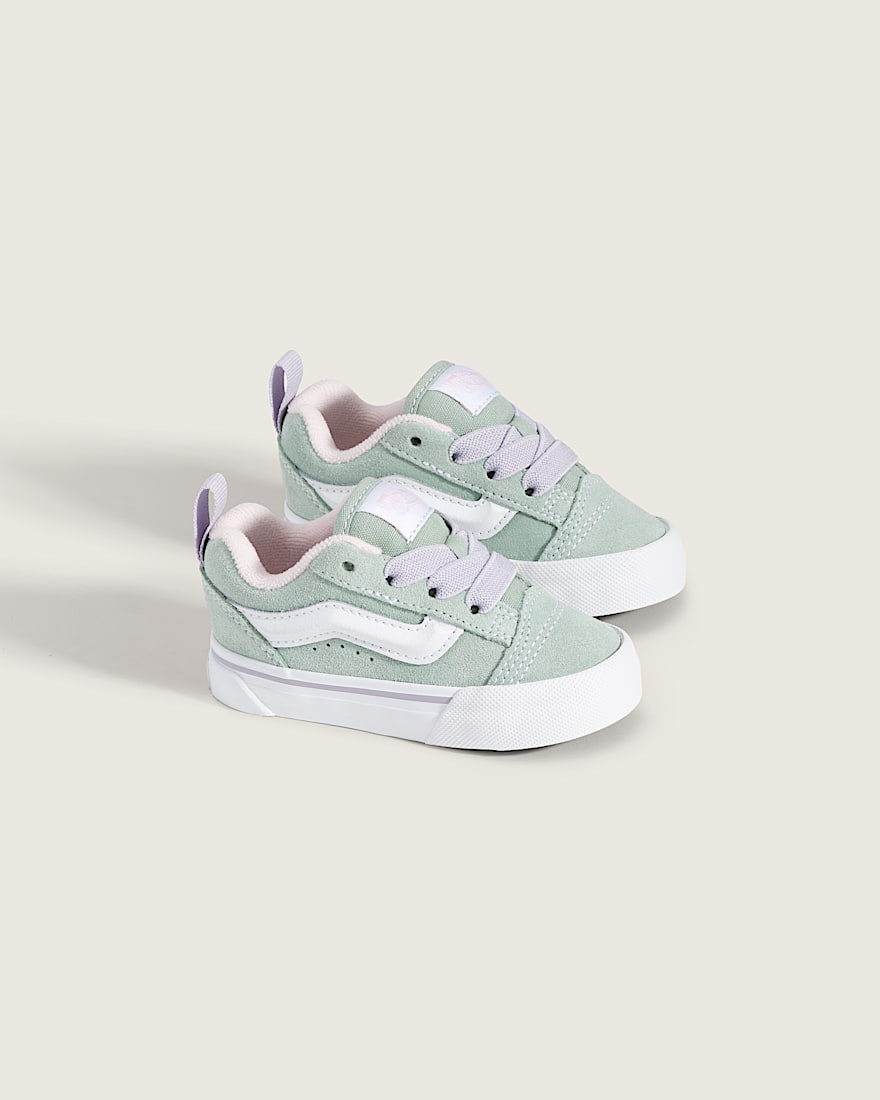 Toddler Knu Skool Shoe VANS Grey  Olive Green ALT1