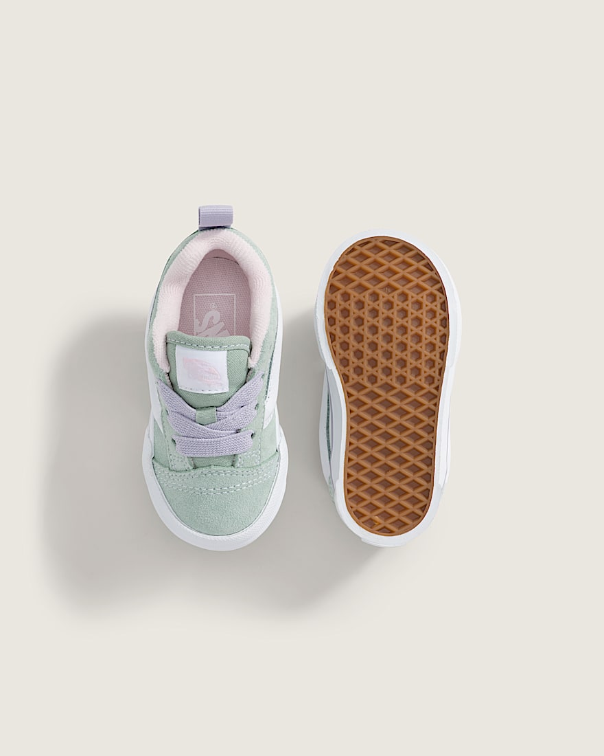 Toddler Knu Skool Shoe VANS Grey  Olive Green ALT2