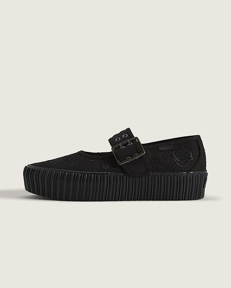 Mary Jane Creeper Shoe VANS Spooky Black HERO