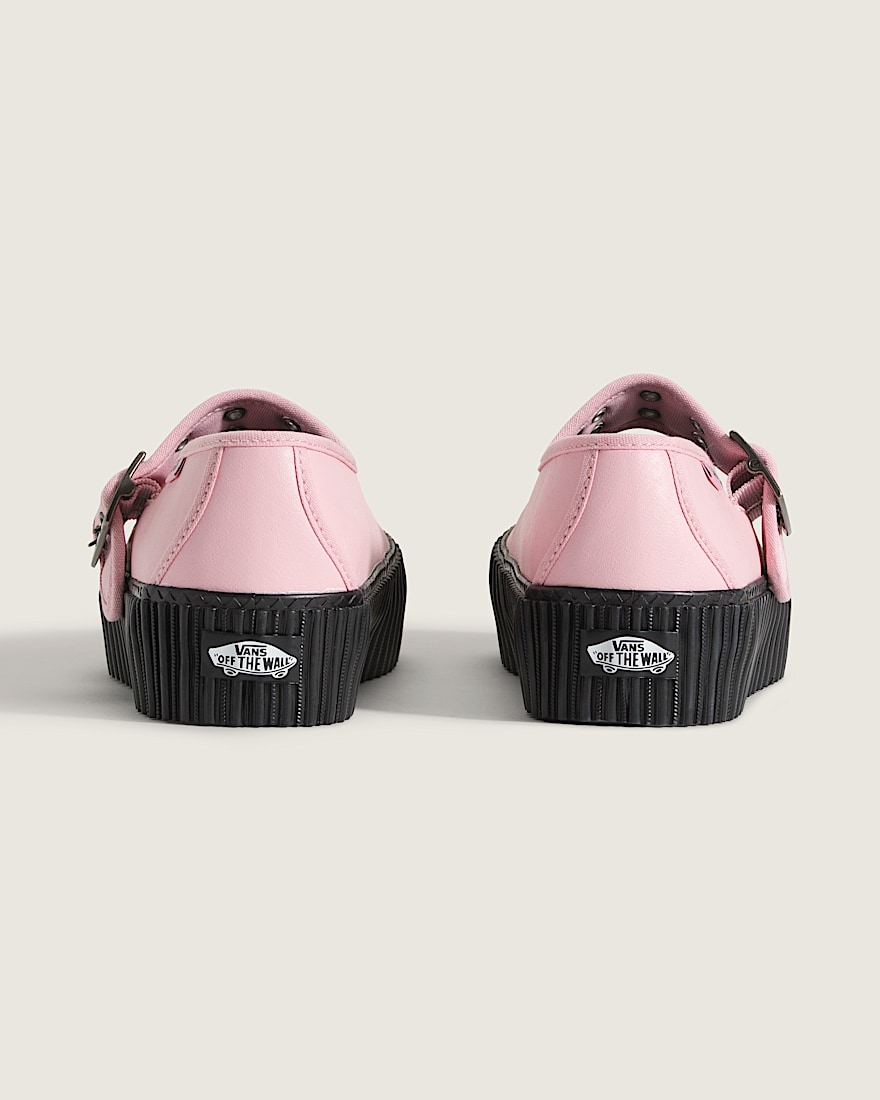 Mary Jane Creeper Shoe VANS Coral Blush Pink ALT3