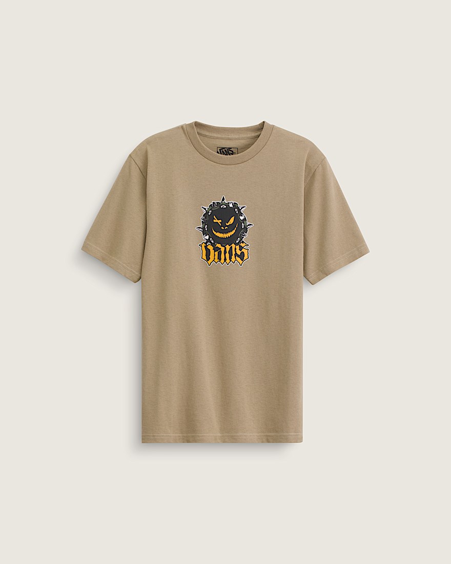 Kids Happy Spike Halloween TShirt VANS Light Brown HERO