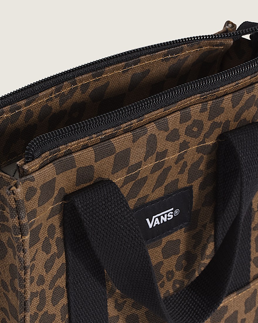 Lil Pergs Tote Bag VANS Dachshund Brown ALT2