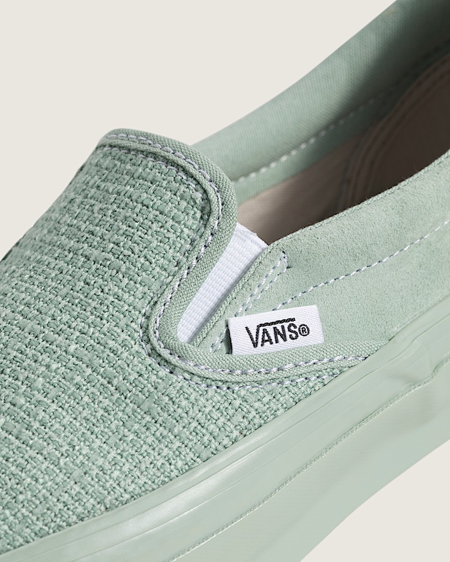 Premium Classic SlipOn Shoe VANS Olive Grey ALT4