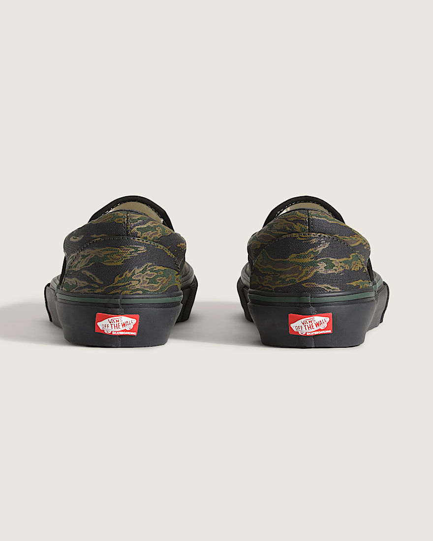 Skate SlipOn Shoe VANS Camo Green  Black ALT3