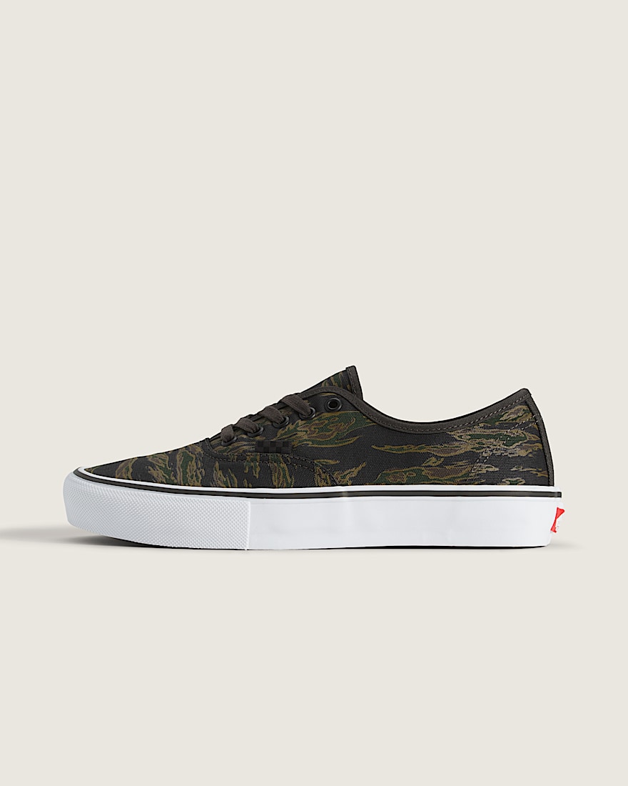 Skate Authentic Shoe VANS Camo Green  Black HERO