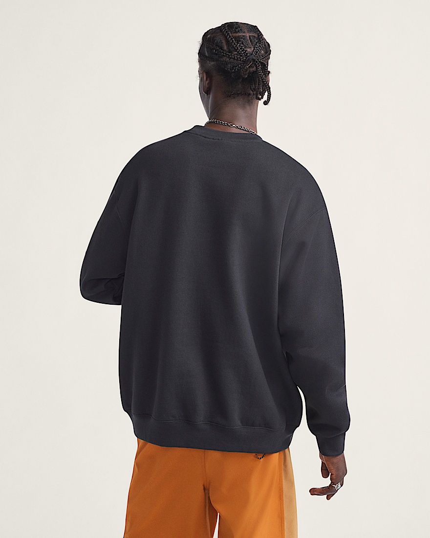 Classic Oval Crew Sweatshirt VANS Black ALT2