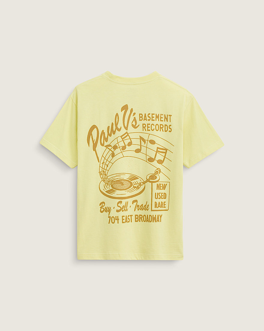 Paul Vs TShirt VANS Canary Yellow HERO