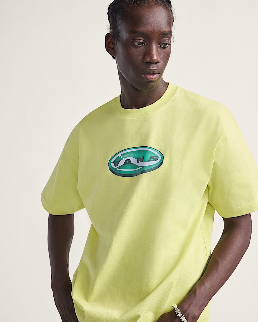 3D Retroval TShirt VANS Canary Yellow ALT3