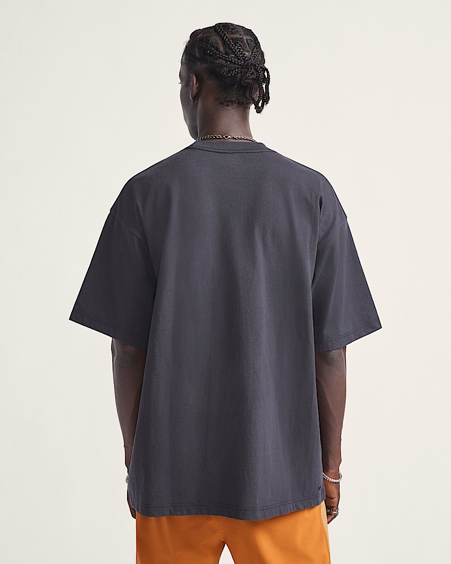 Skate Flame TShirt VANS Black ALT2