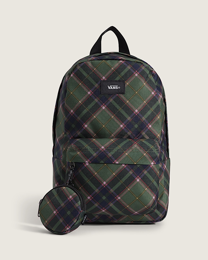 Old Skool Mini Backpack VANS Pine Forest Green HERO