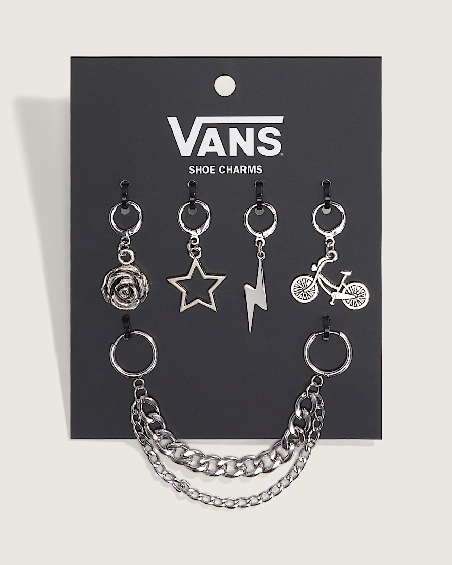 Vans Bold and Bloom Shoe Charm Set VANS Grey HERO