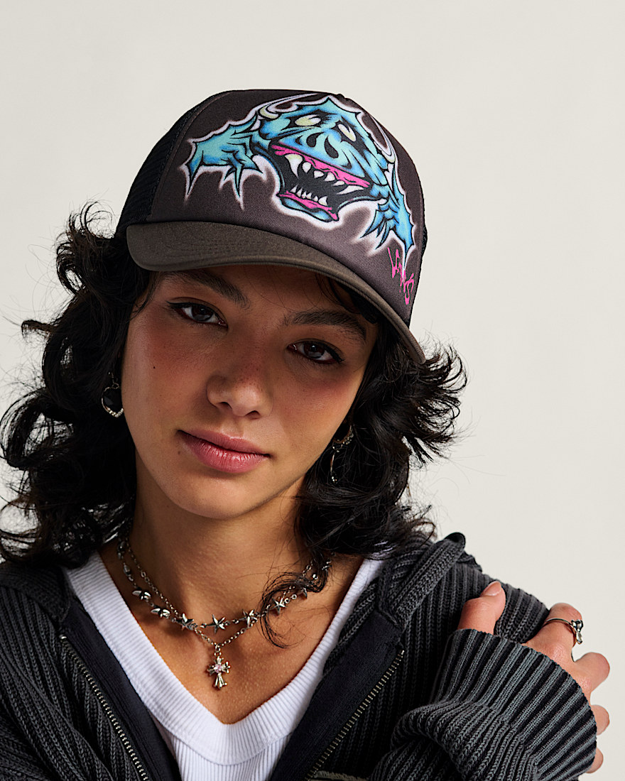 Wyman Trucker Hat VANS Coal Brown ALT3