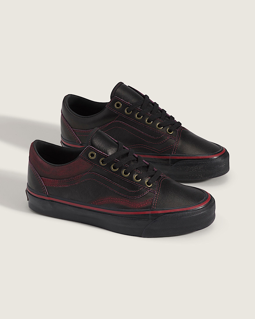 Premium Old Skool Tania Shoe VANS Dark Red Black ALT1