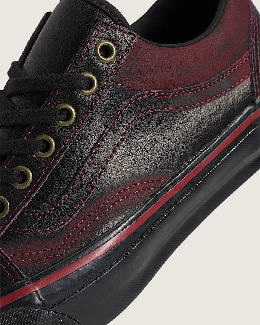 Premium Old Skool Tania Shoe VANS Dark Red Black ALT4