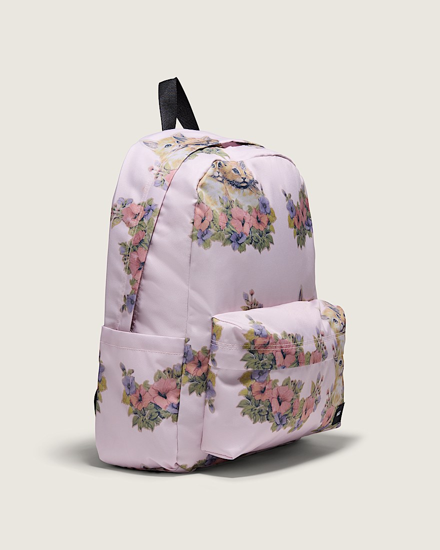 Old Skool Drop V Backpack VANS Sepia Rose Pink ALT2