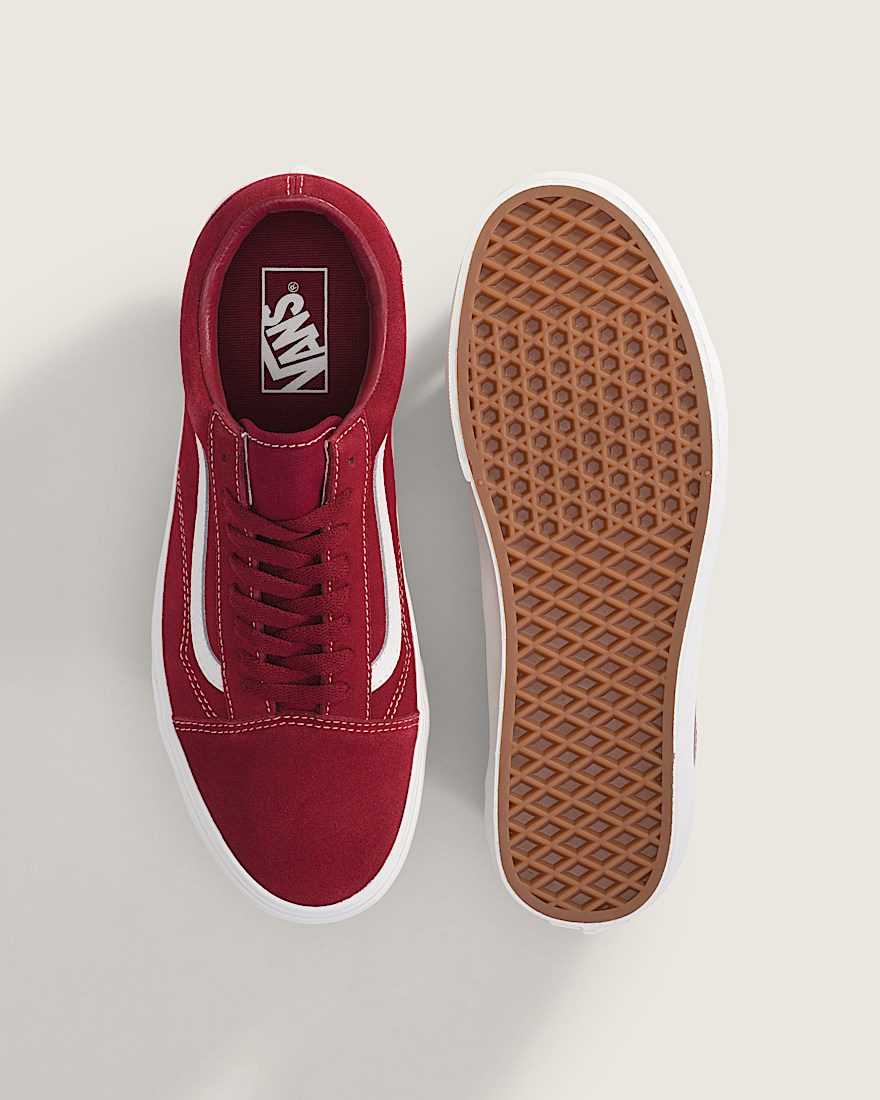 Old Skool Shoe VANS Bordeaux Red ALT2
