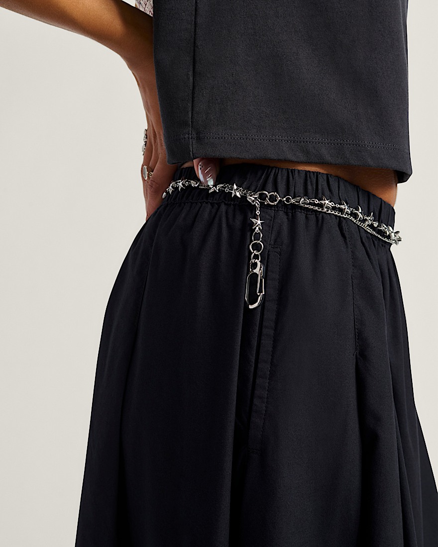 Francesca Skirt VANS Black ALT4