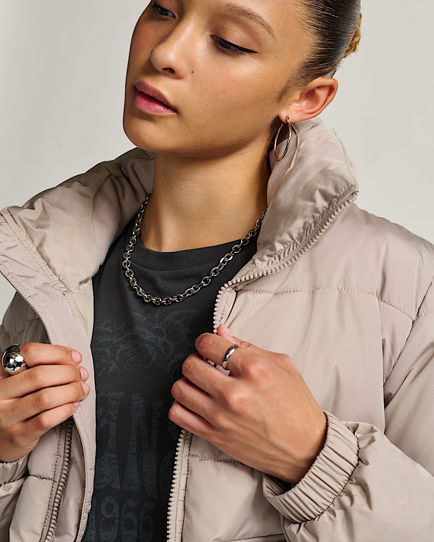 Aubrey Primaloft Puffer Jacket VANS Mushroom Brown ALT3