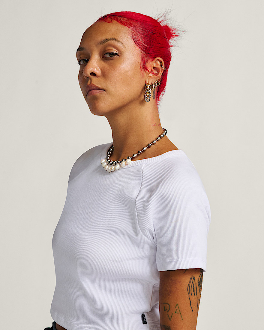 Drew Baby TShirt VANS White ALT3