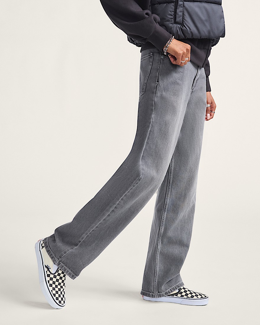 Sirelle 5 Pocket Puddle Pants VANS Wash Grey ALT4