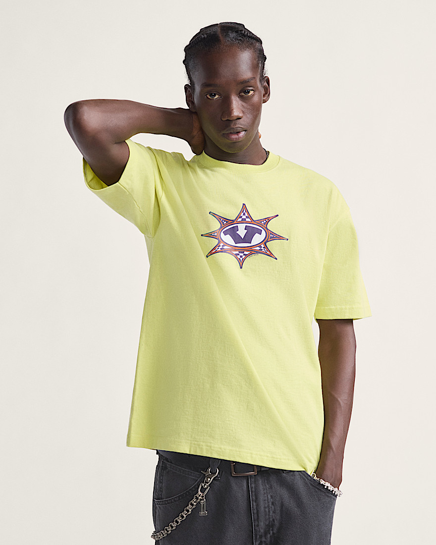 Star Checker TShirt VANS Canary Yellow ALT1