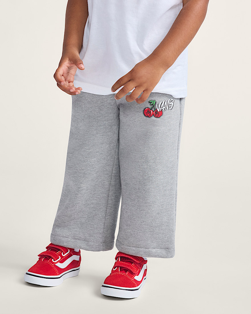 Little Kids Checker Cherries Sweatpants