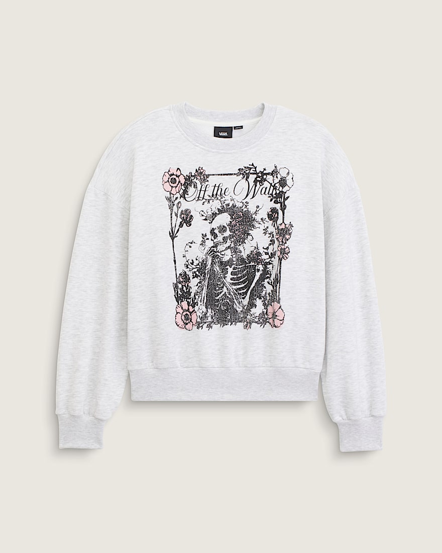 Have To Dream Retro Crew Sweatshirt VANS Heather White HERO