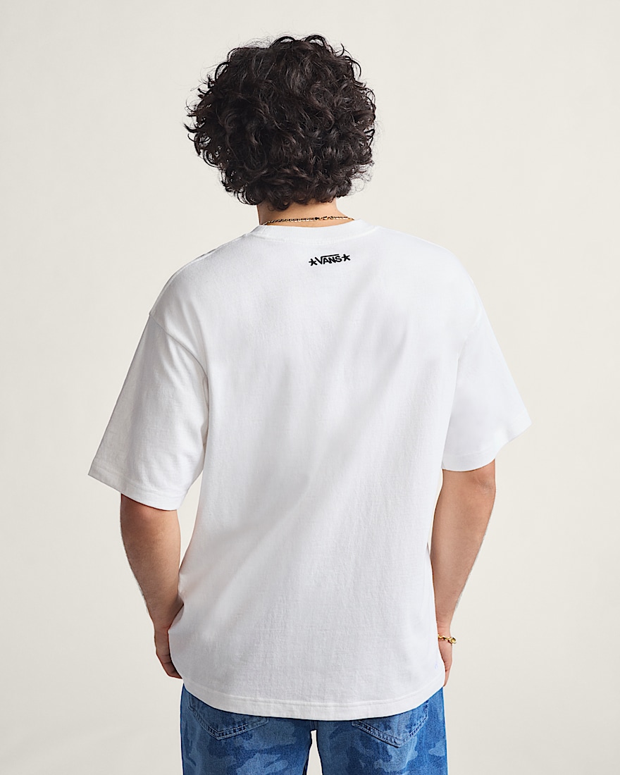 Skate Curb TShirt by Atiba Jefferson VANS Atiba White ALT2