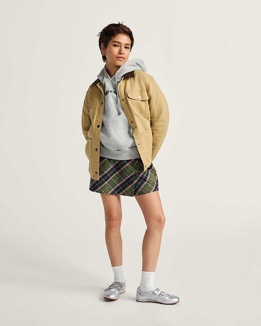 Drill Chore Coat VANS Tan Brown ALT3