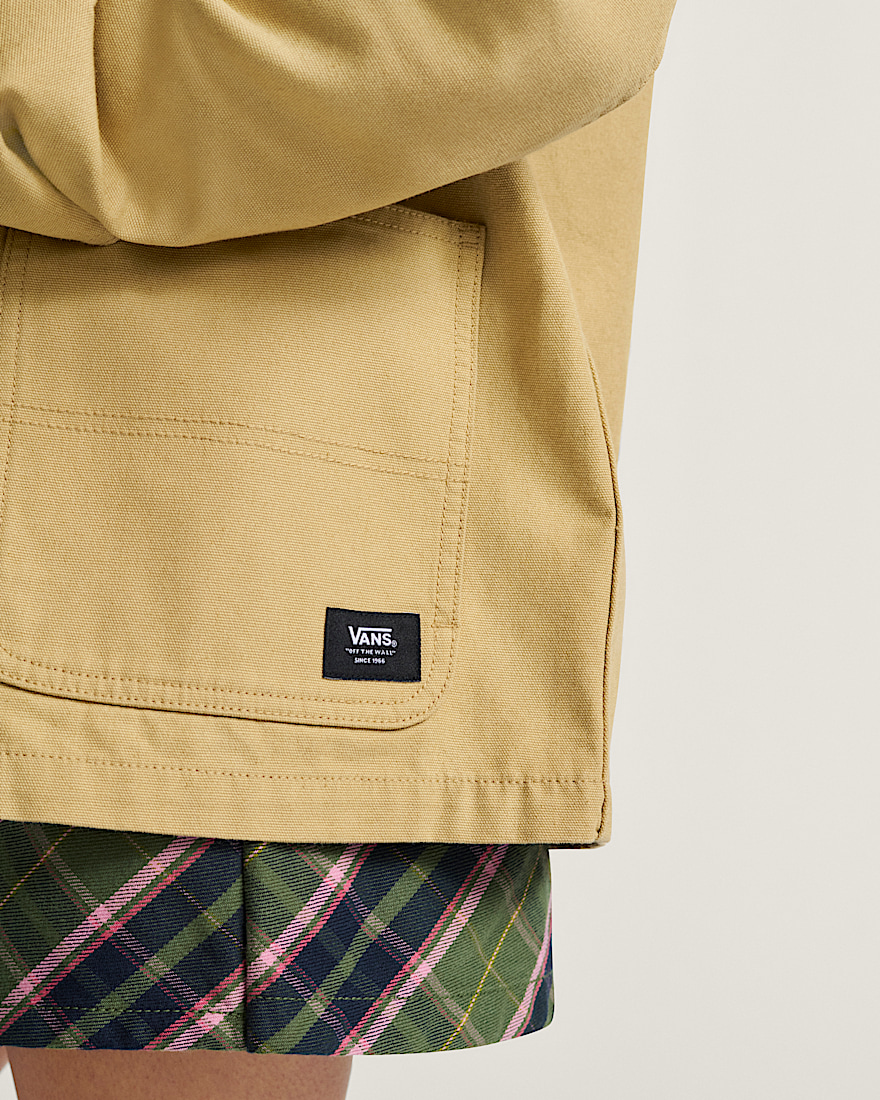 Drill Chore Coat VANS Tan Brown ALT4