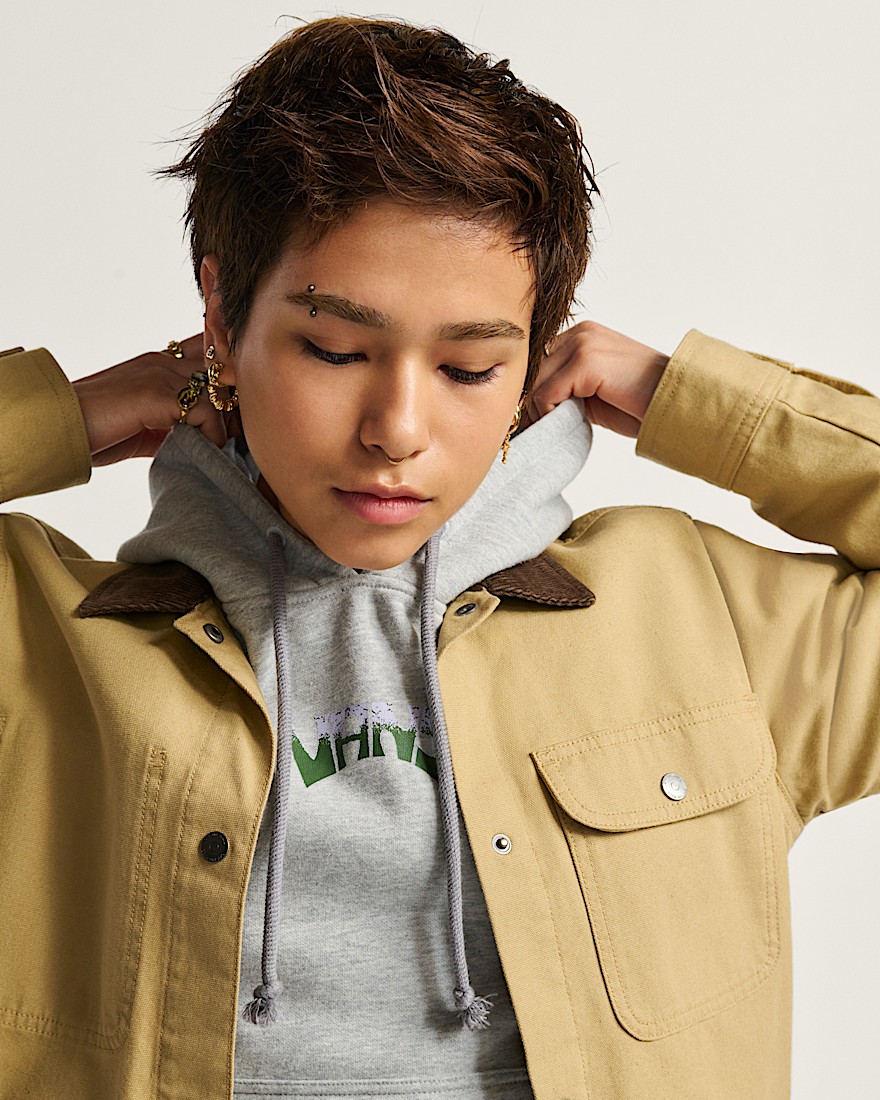 Drill Chore Coat VANS Tan Brown ALT5