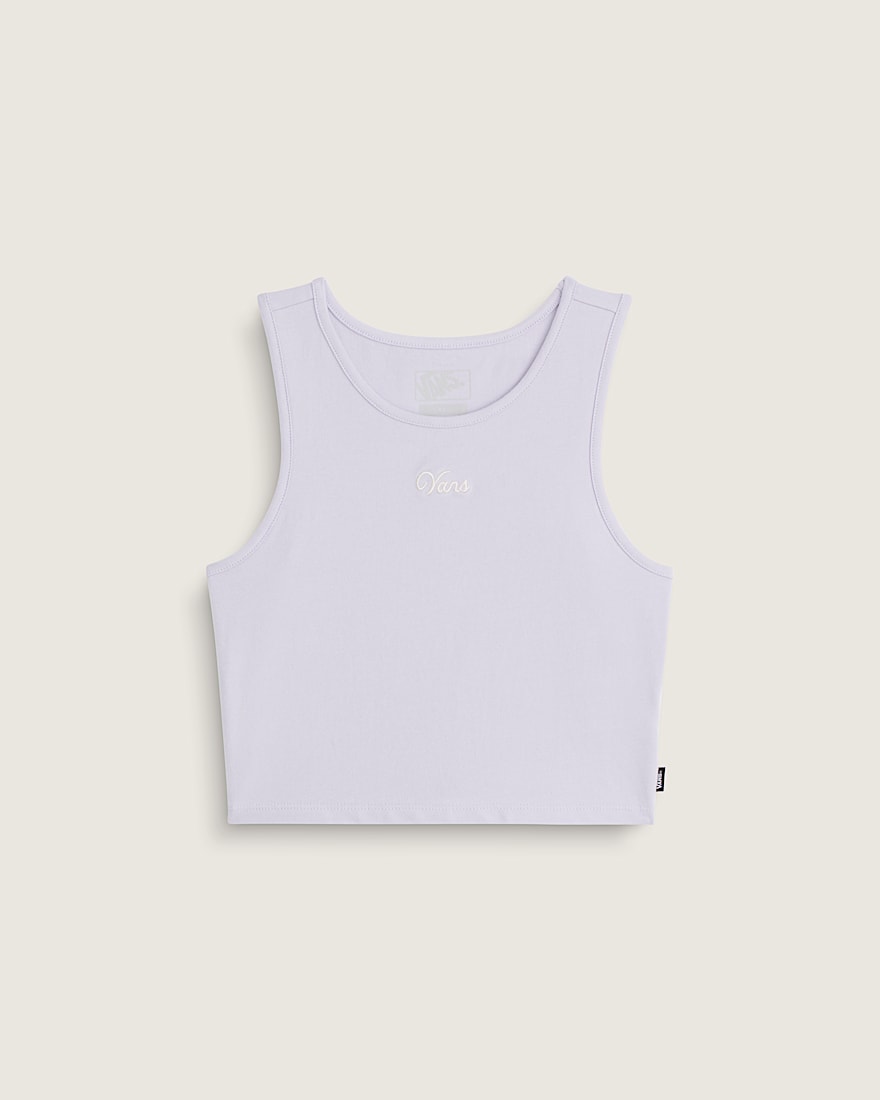 Vans Script Tank Top VANS Lilac Mist Purple HERO