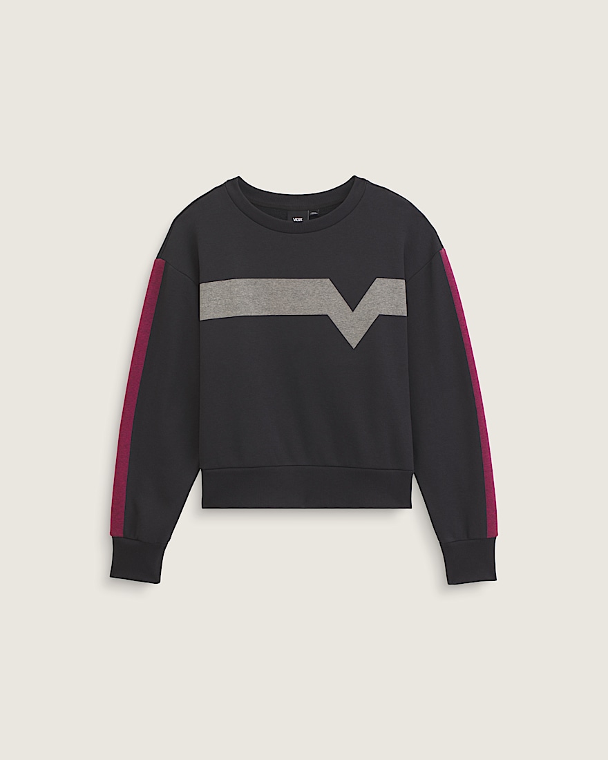 Faster Crew Sweatshirt VANS Black  Pink HERO