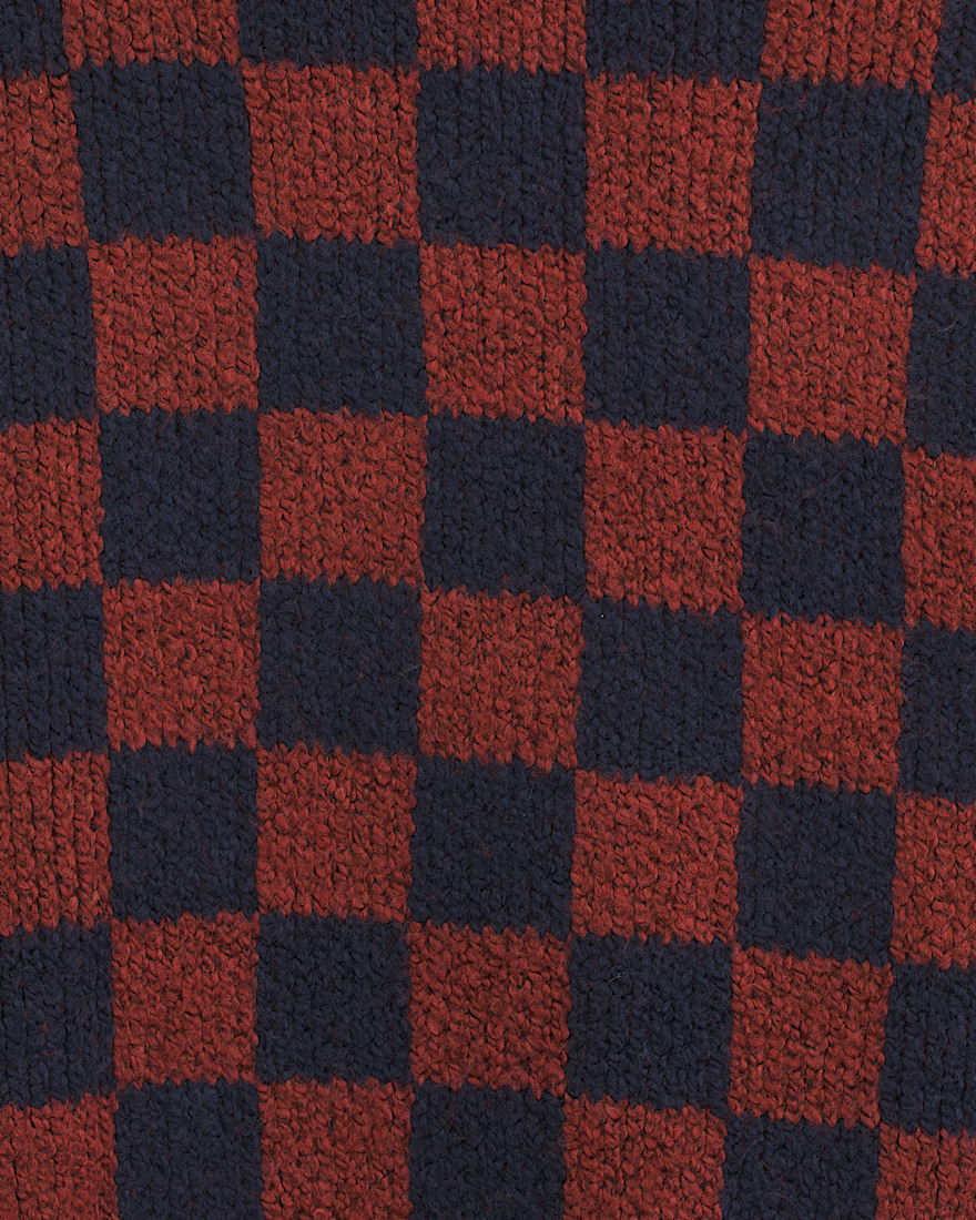 Cameron Sweater VANS Checkerboard Blue  Red ALT2