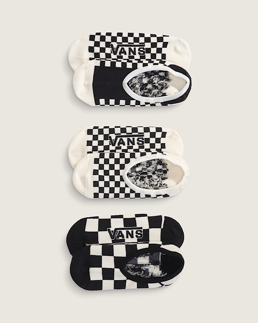 Printed Canoodle Socks 3Pack VANS Black White HERO