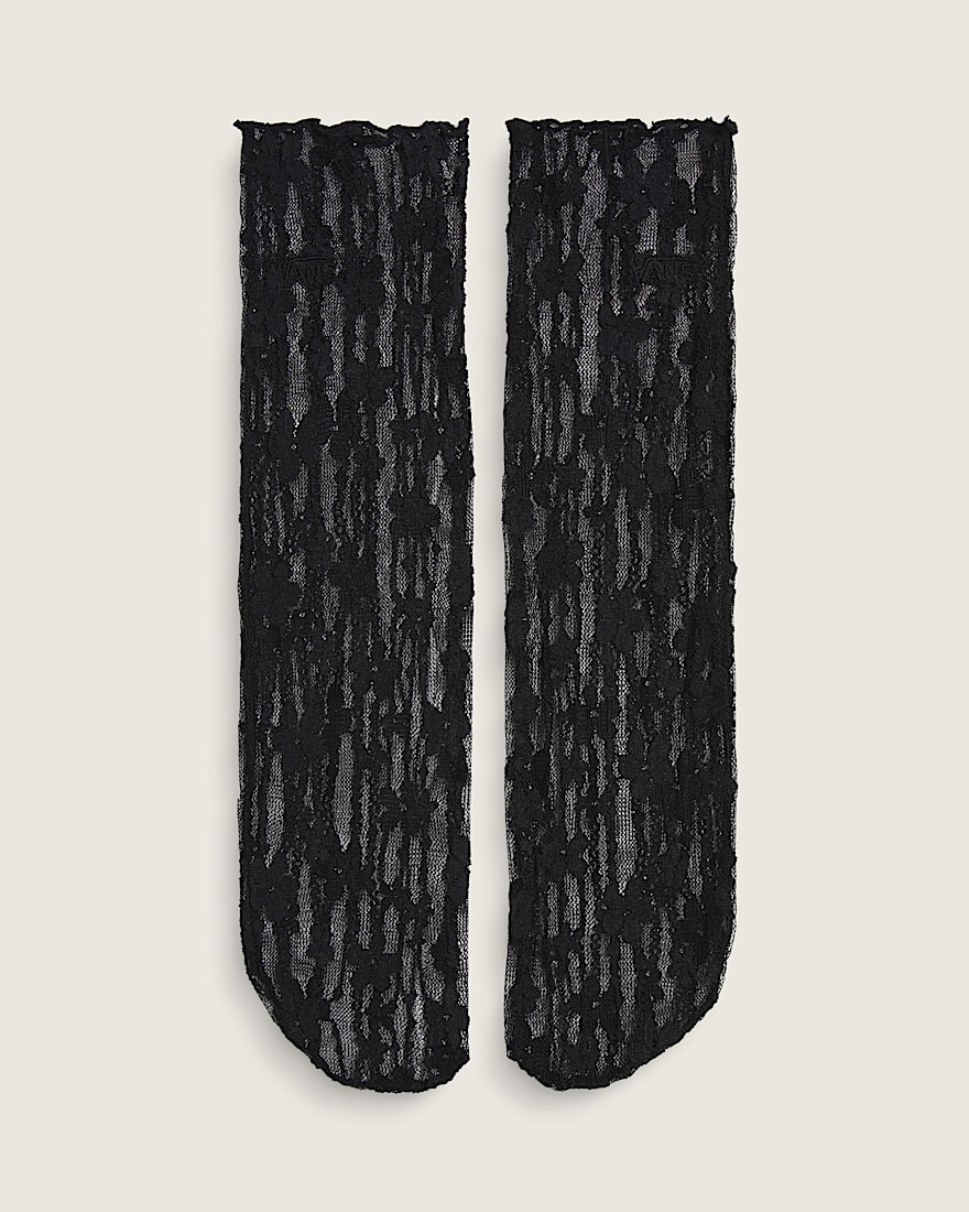 Lacy Half Crew Socks - 1