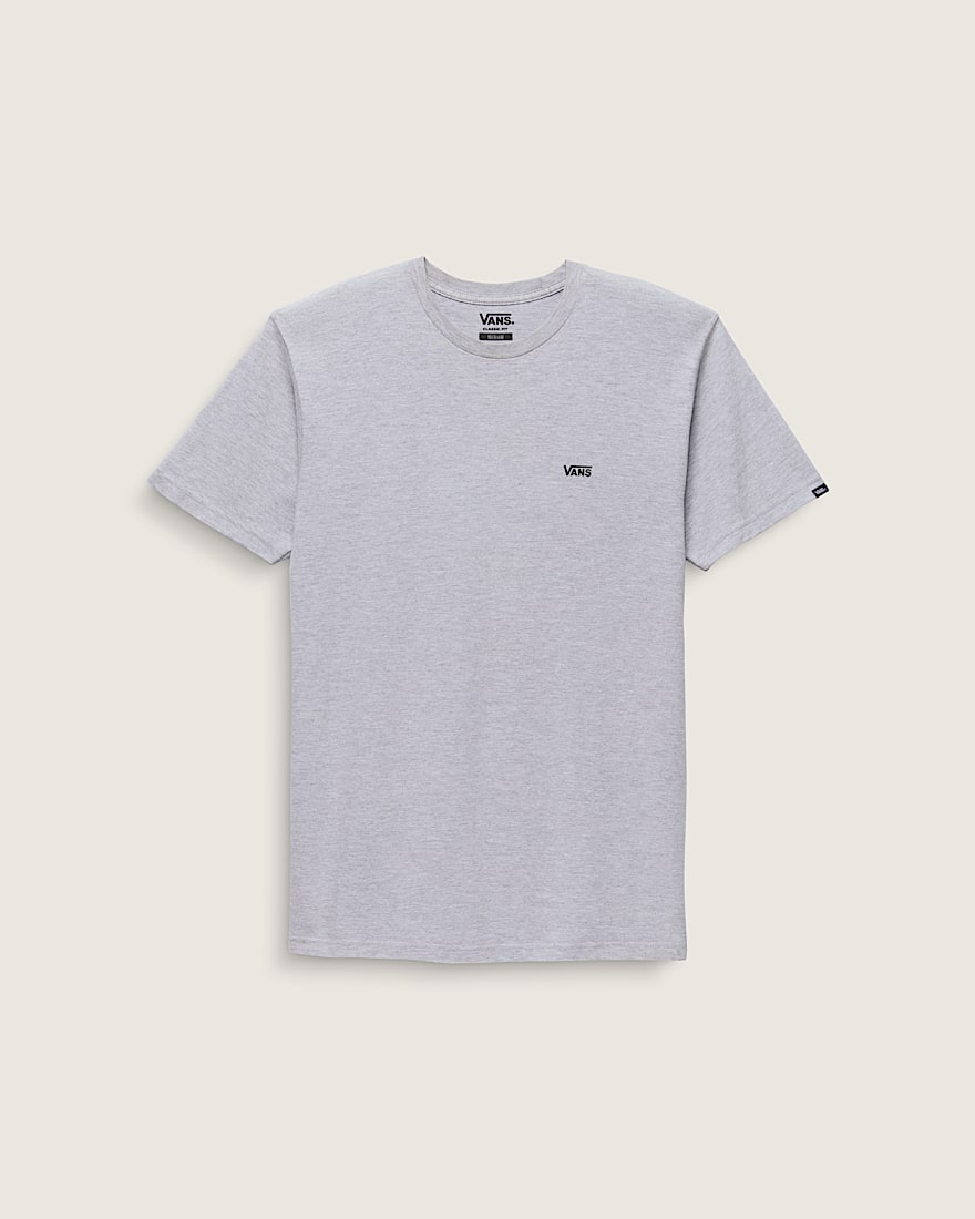 Left Chest Logo TShirt VANS Heather Grey ALT3