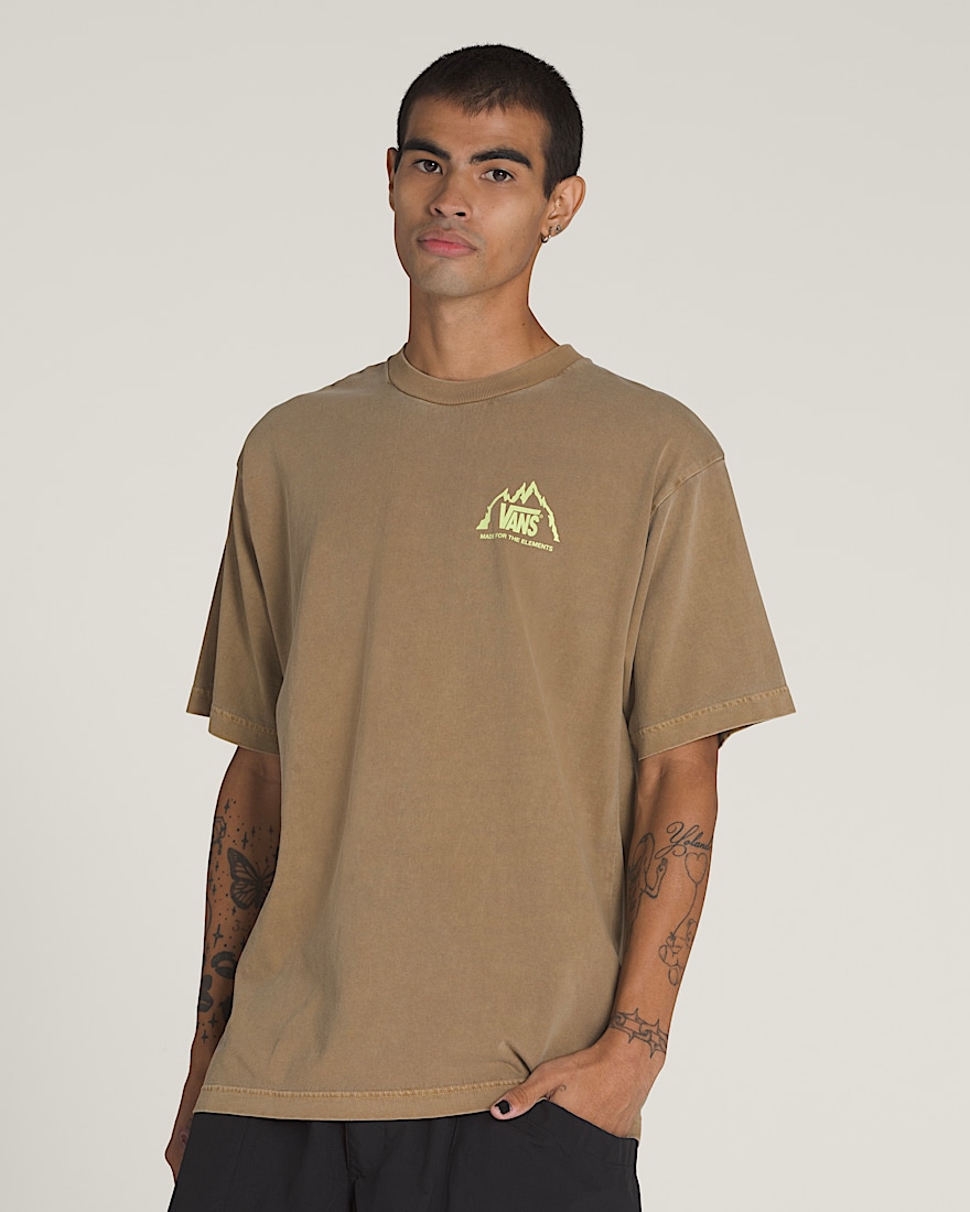 Crestline TShirt VANS Sepia Brown ALT1