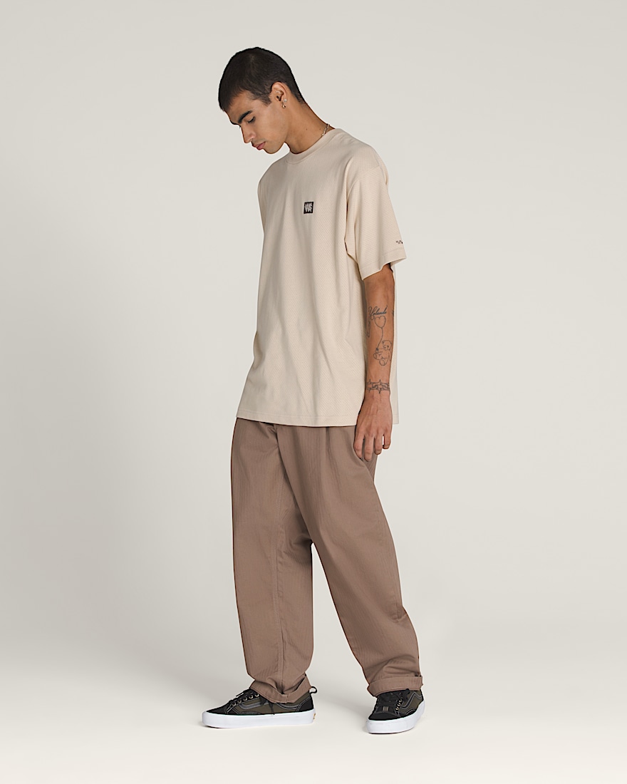 Skate Loose Pleated Pants VANS Walnut Brown ALT1