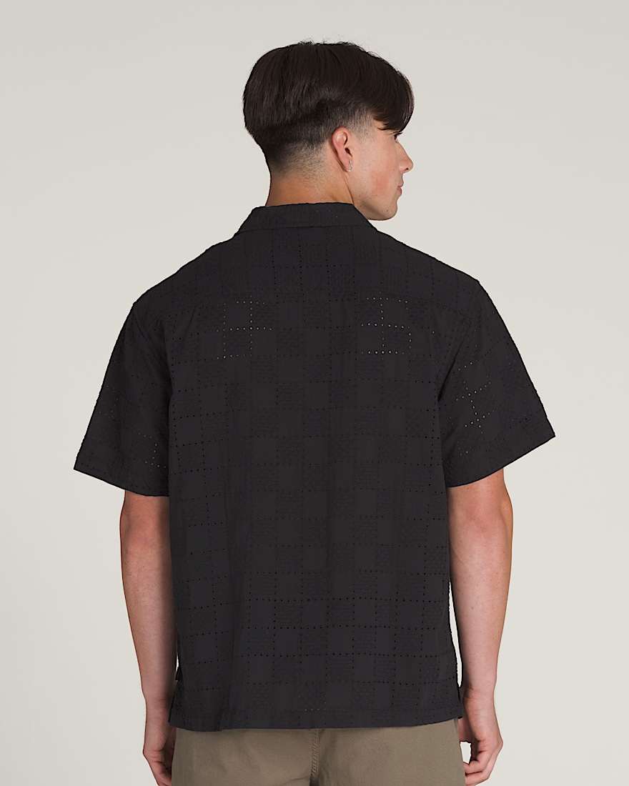 Wayside Eyelet Woven Shirt VANS Black ALT1