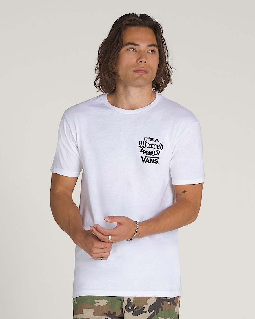 Warped World TShirt VANS White ALT1
