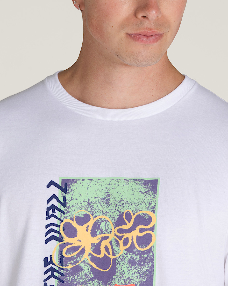 Spray Layer TShirt VANS White ALT3