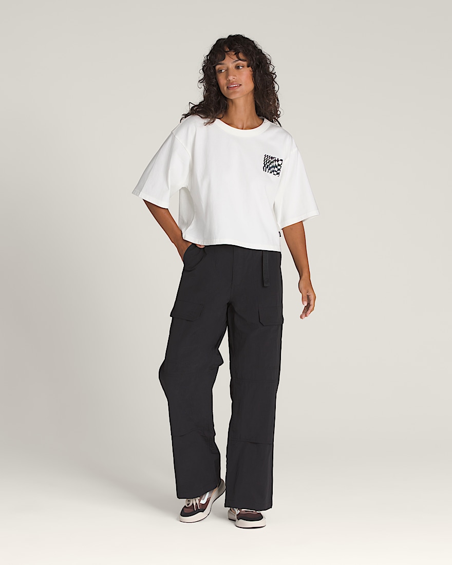 Wildthorn Reflective TShirt VANS Cream White ALT1