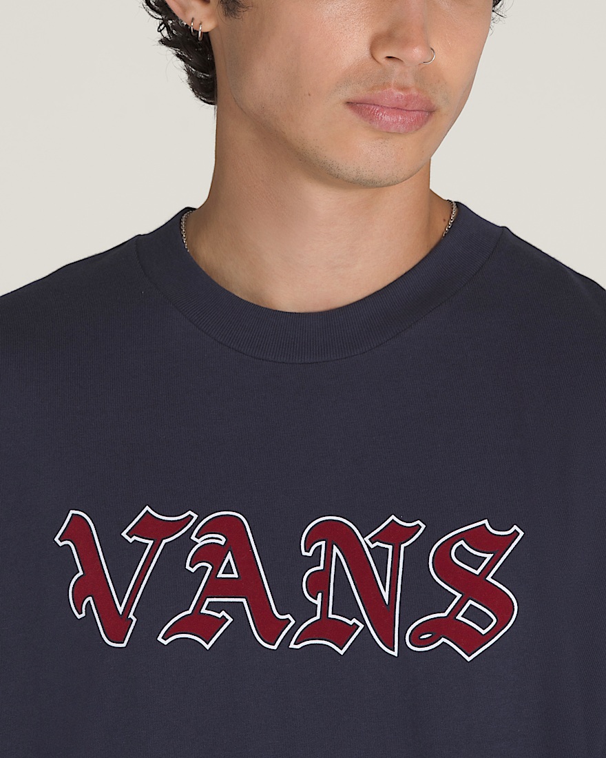 Original Standards Ye Olde Vans TShirt VANS Parisian Night Blue ALT2