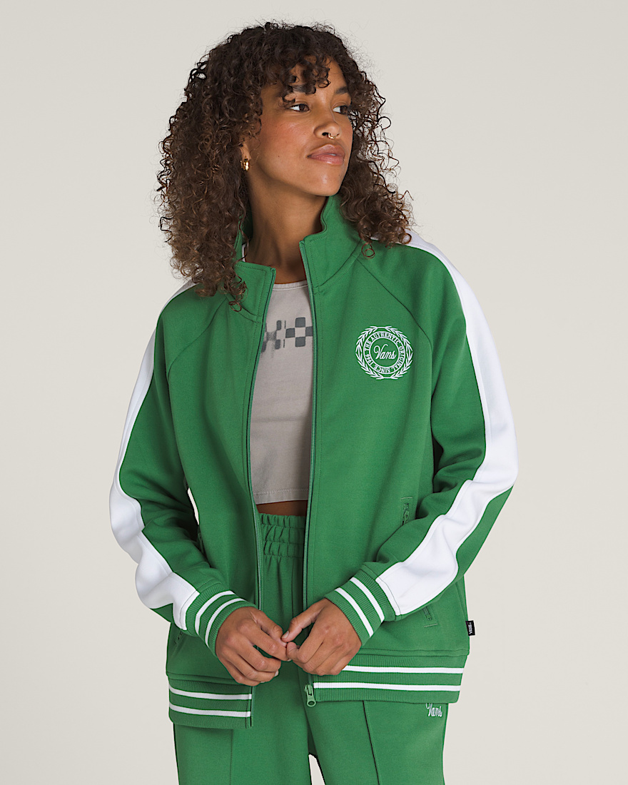 Relay Track Jacket VANS Fairway Green HERO
